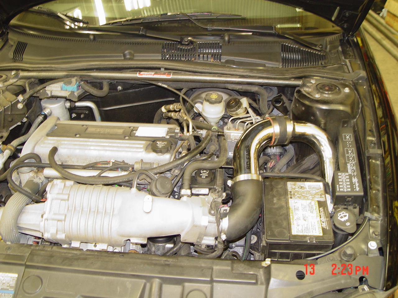 GM 2.2L Ecotec Supercharger Conversion Cold Air Intake Kit