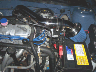 GM 2200 w/ ABS Brakes Short Ram Intake Conversion Kit
